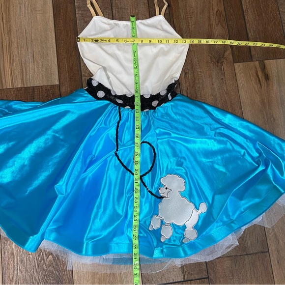 Weissman 1 Piece Poodle Skirt Dance Costume Size Small - Picture 11 of 11